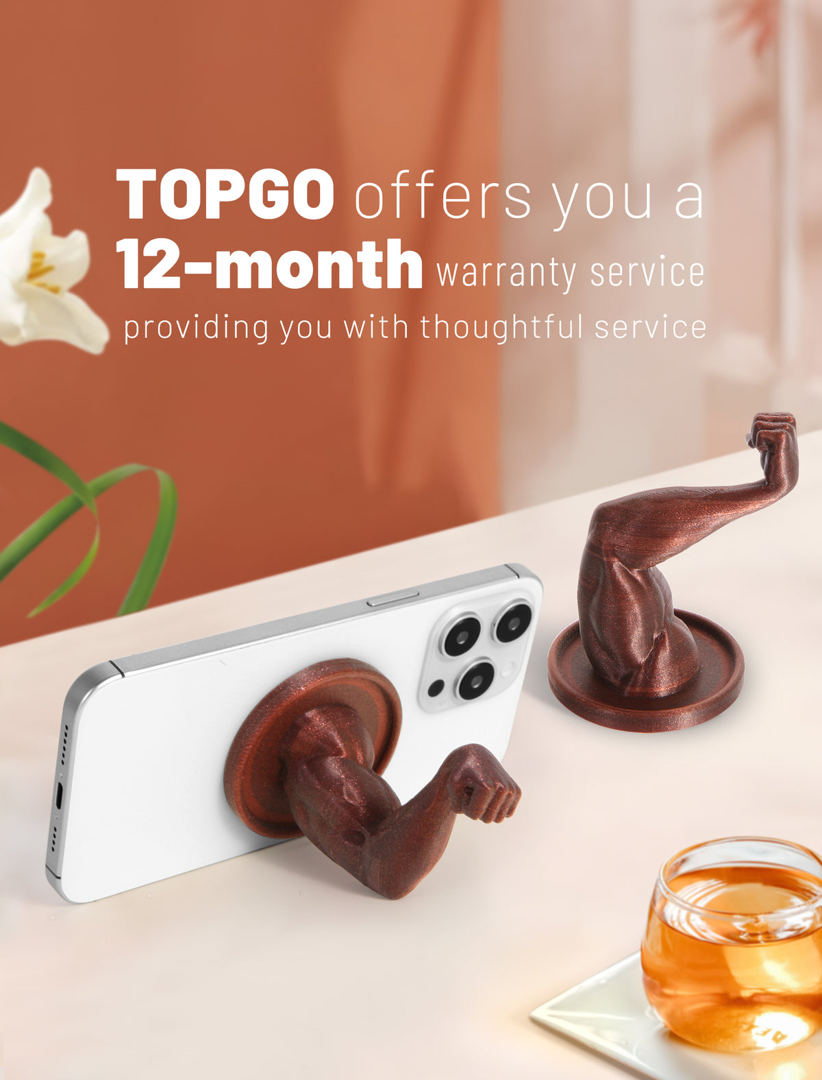 TOPGO Hakenhalter Magnetischer Haken, Kreuzfahrt-Haken zum Aufhängen, Magnetischer Haken für Kabinen, Grill, Magnetischer Handy-Ständer, Kompatibel mit MagSafe für iPhone 11/12/13/14/15