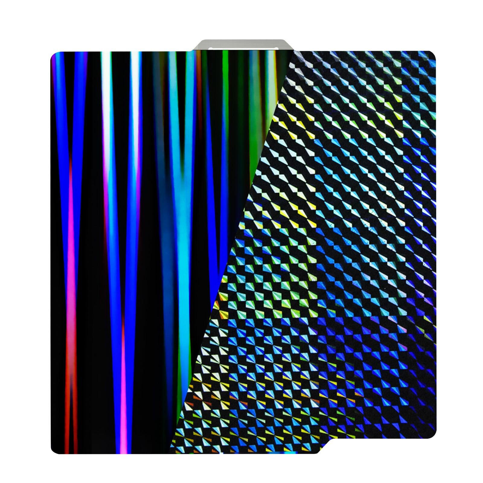 H1H Build Plate For Bambu Lab X1C/X1/X1E/P1P/P1S/A1 Print Bed 257x257mm Light Beam Phantom Spring Steel Sheet Plate Double Sided Flexible Sheet Removable Platform