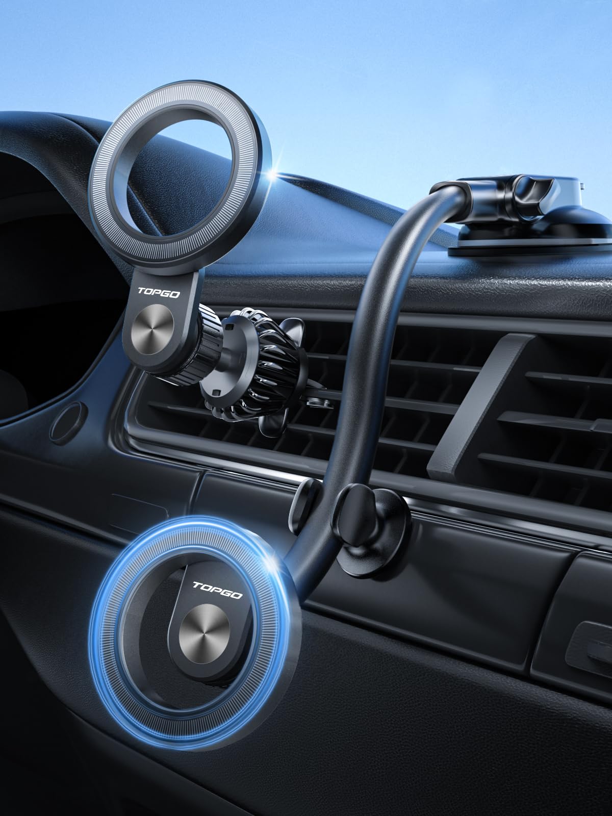 magsafe car mount non vent