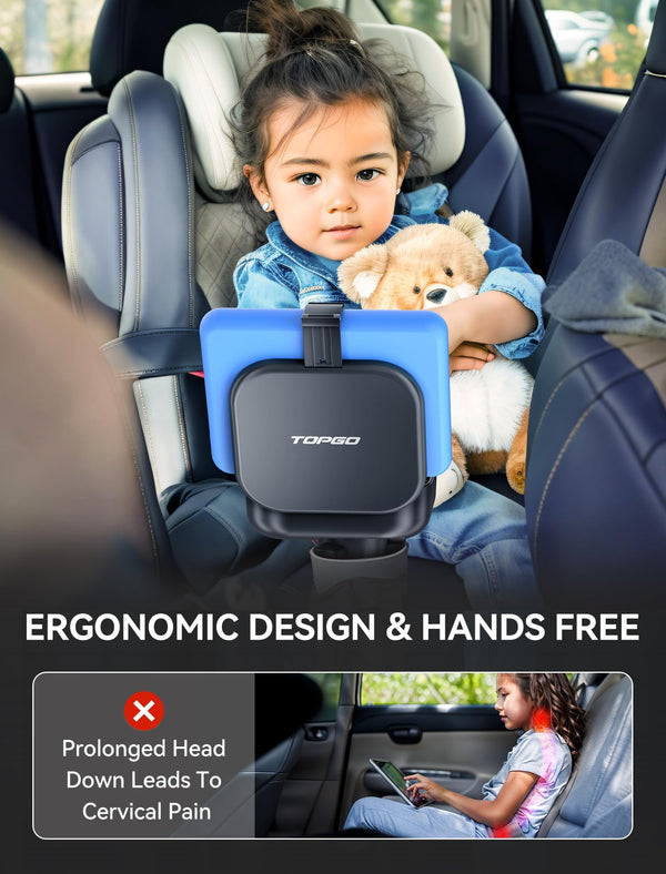 Car Seat Cup Holder Storage for Kids TOPGO