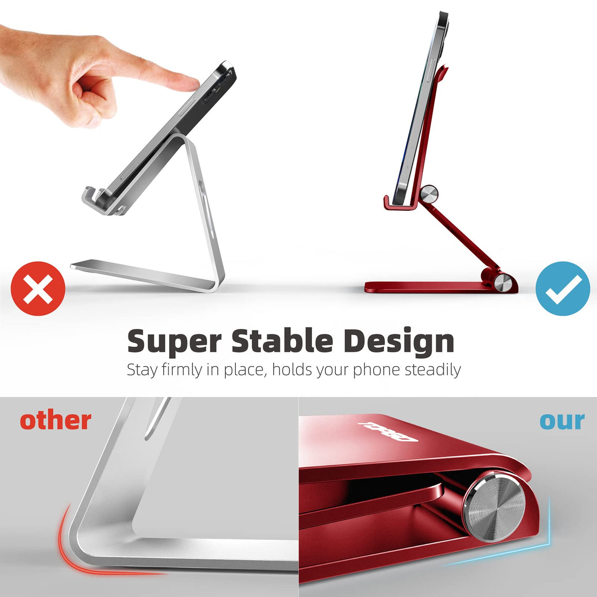 Supporto da tavolo per cellulare - Z1