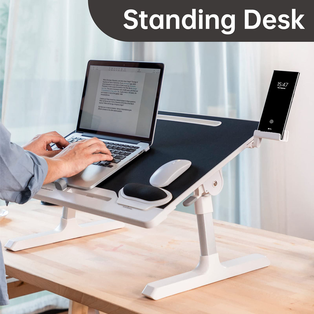 Horizontal Computer Tray Laptop Bed Tray Table - TOPGO