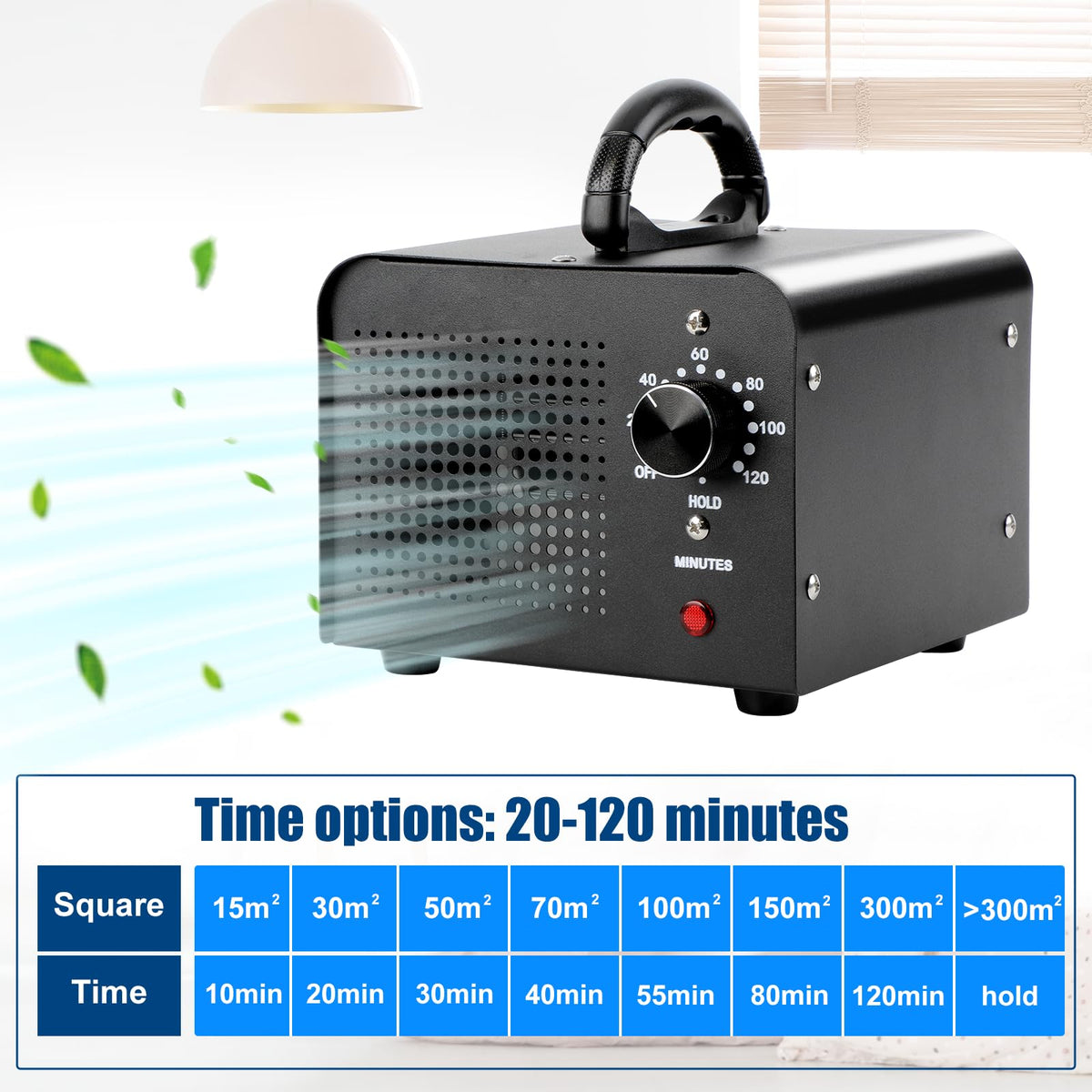 منقي هواء عالي السعة، 30,000 ملغ/ساعة منقي هواء، معقم مزيل روائح للحيوانات الأليفة، سيارات، تجديد، منقيات هواء للفنادق والمكاتب