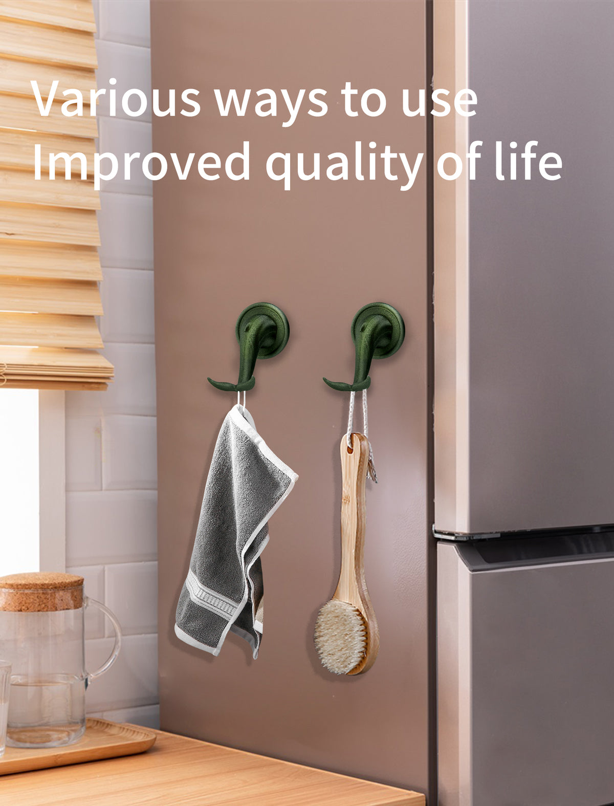 Topgo Magnetischer 2IN1 Haken &amp; Halter, 360 Grad drehbarer Saugnapf Handyhalter, Kreuzfahrtschiff-Haken und Flugzeug-Reisezubehör, Videorekord-Kit kompatibel mit Magsafe, Grill- und Kühlschrankhaken