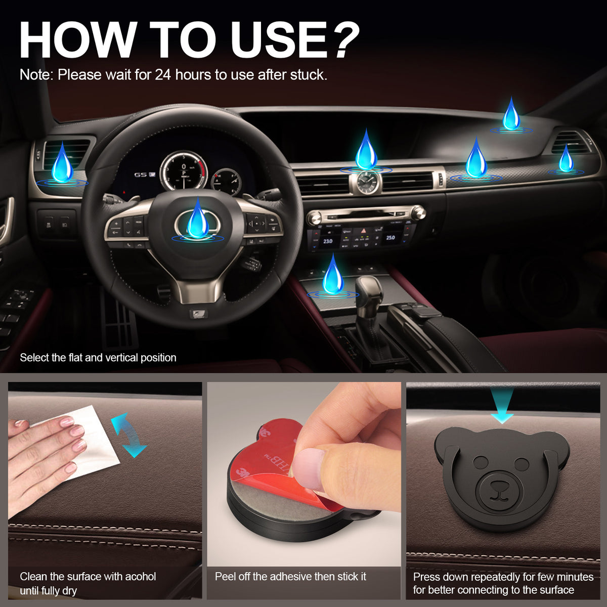 TOPGO popsocket mount