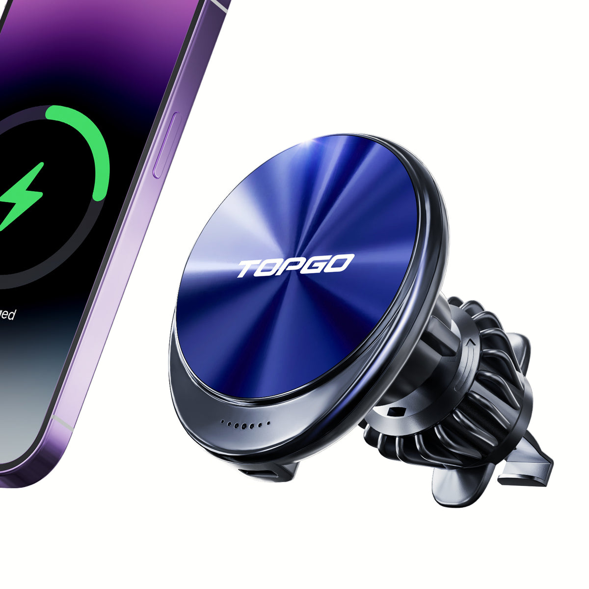 Caricabatterie da auto MagSafe compatibile per iPhone 14/13/12