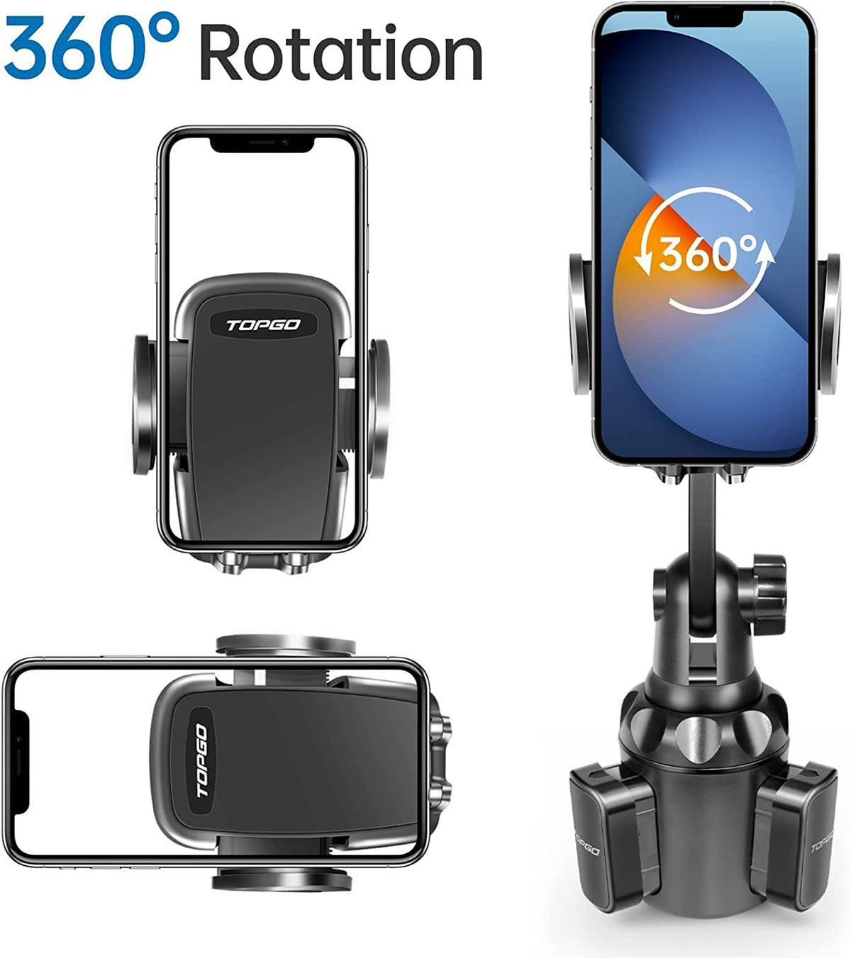 Cup Holder Phone Mount Pole Version - TBZ1