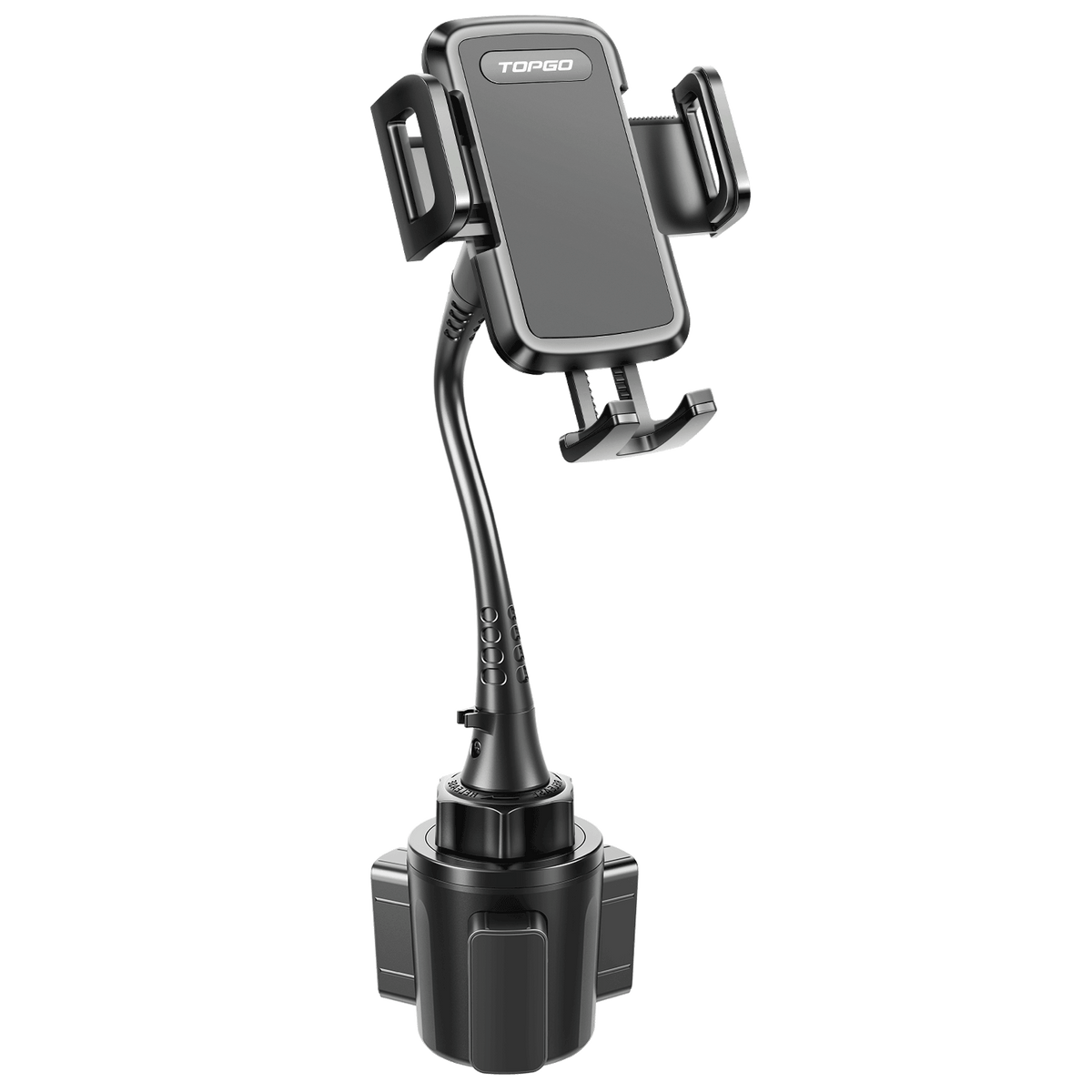 Versione a collo di cigno con supporto per telefono con portabicchieri - THB1