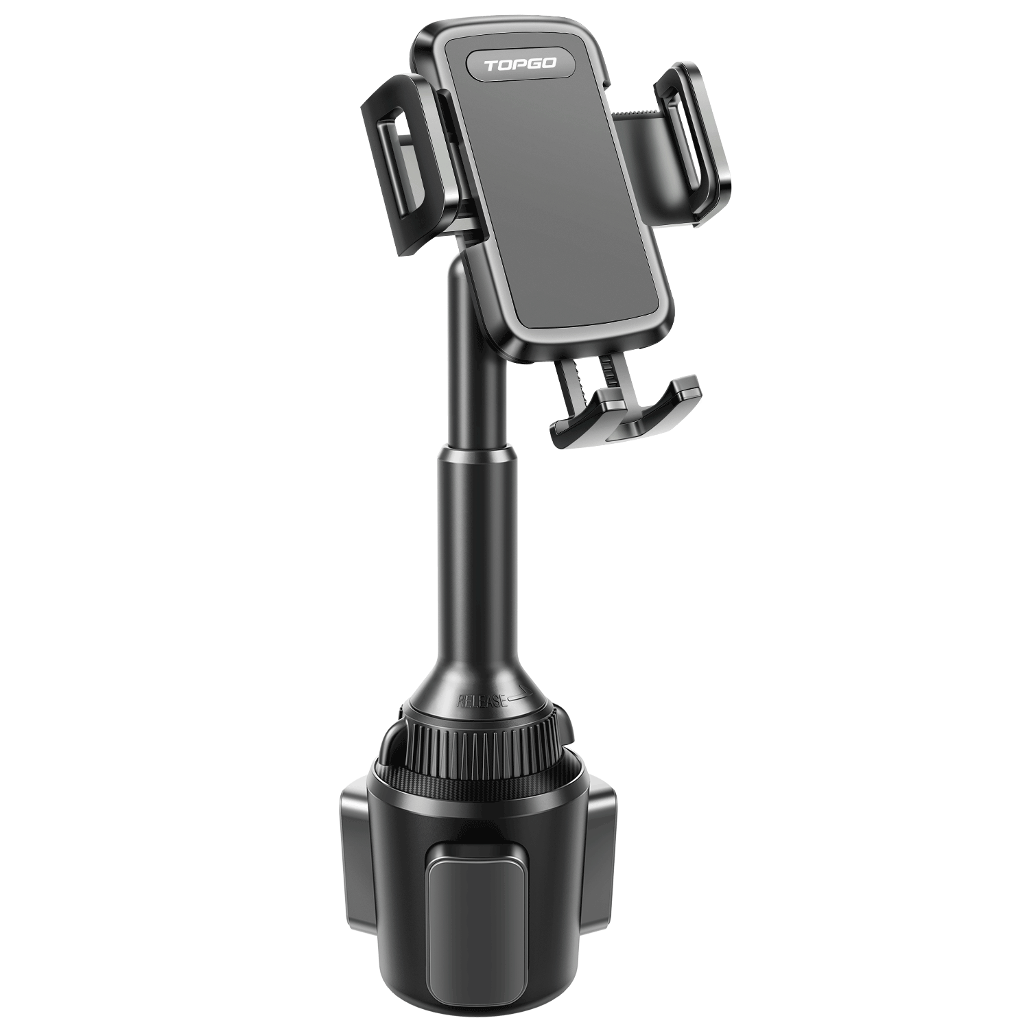  TOPGO Cup Holder Phone Mount, [No Shaking & Height