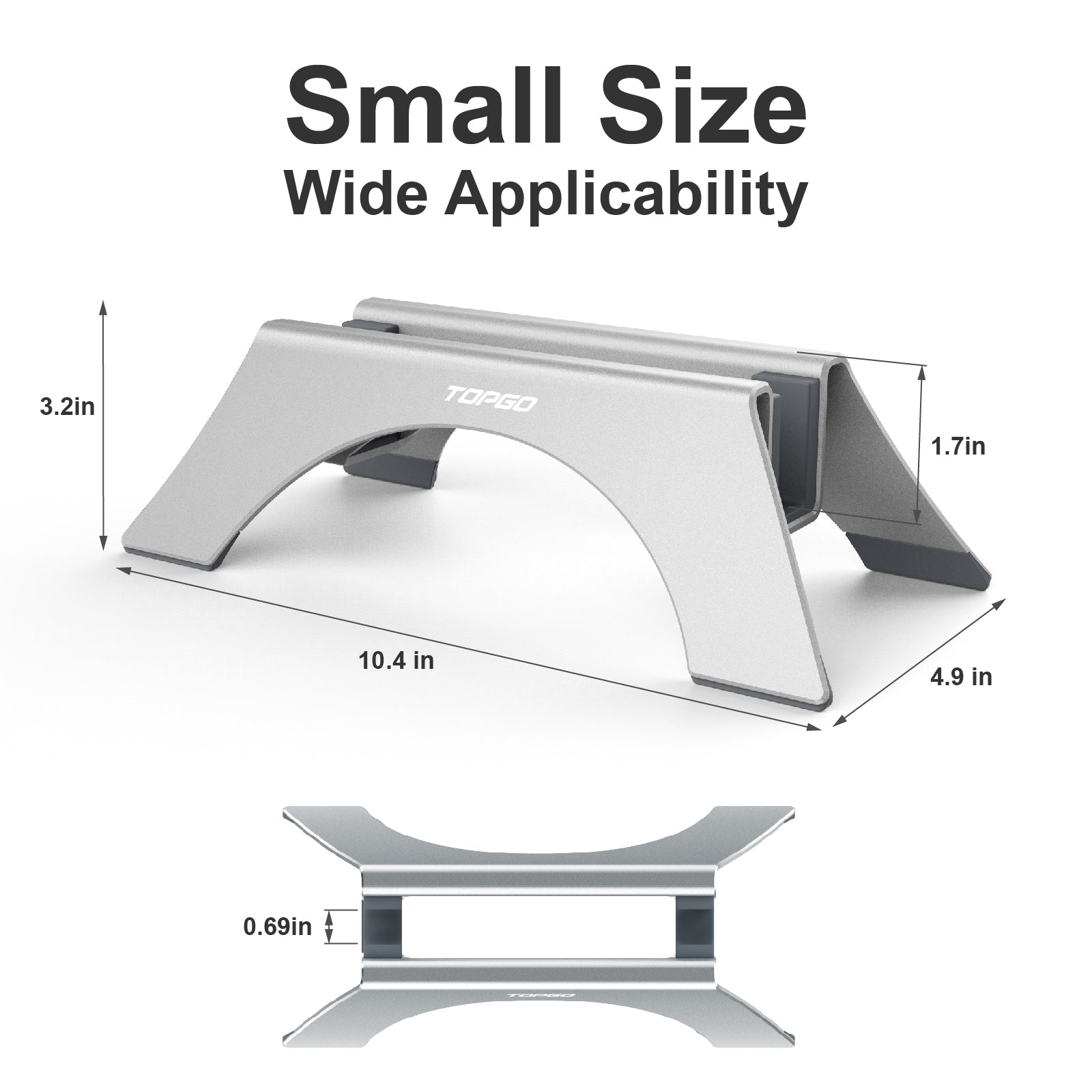 Topgo Ebay TOPGO Vertical Laptop Stand