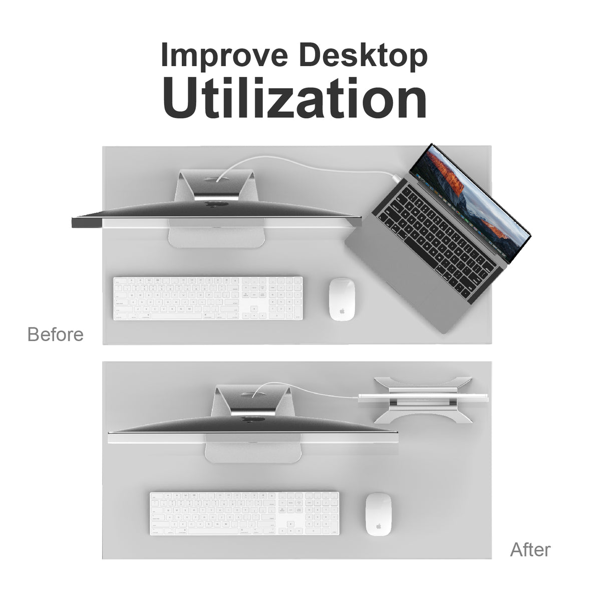 TOPGO Vertical Laptop Stand