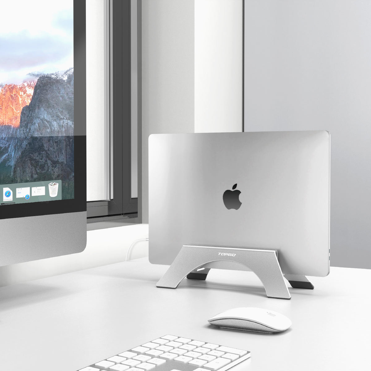 TOPGO Vertical Laptop Stand