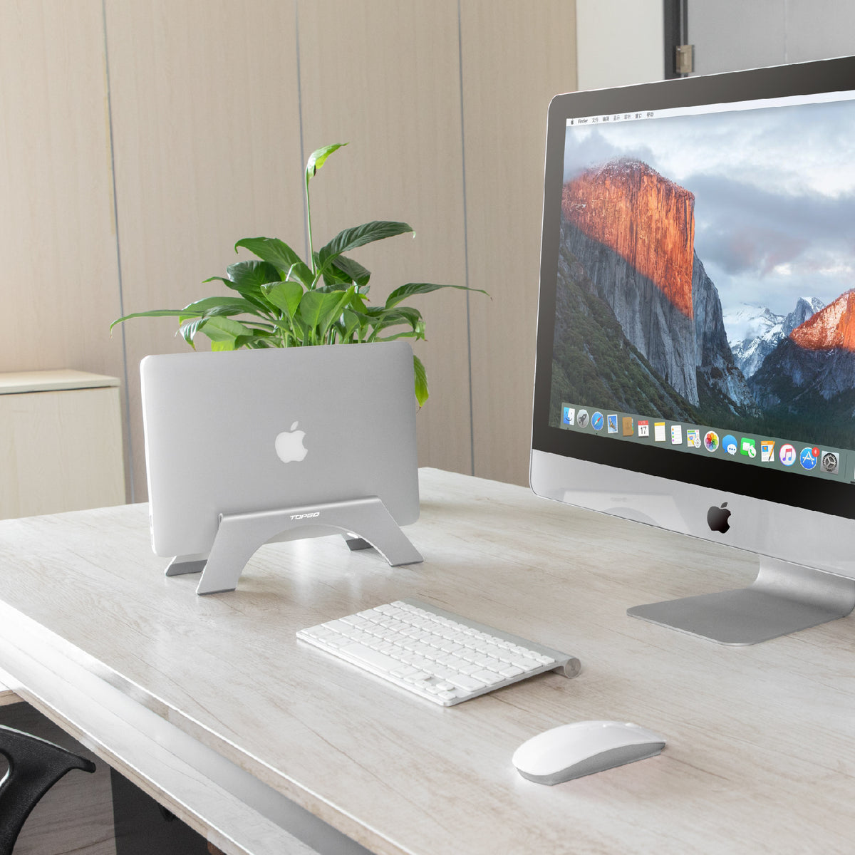 TOPGO Vertical Laptop Stand