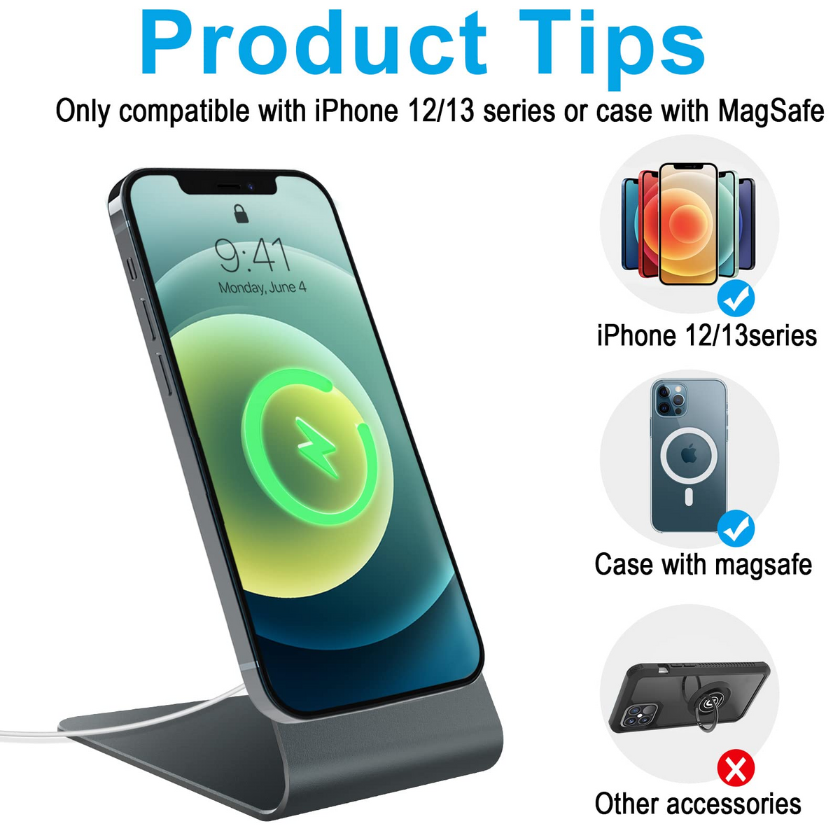 حامل هاتف لشاحن Magsafe