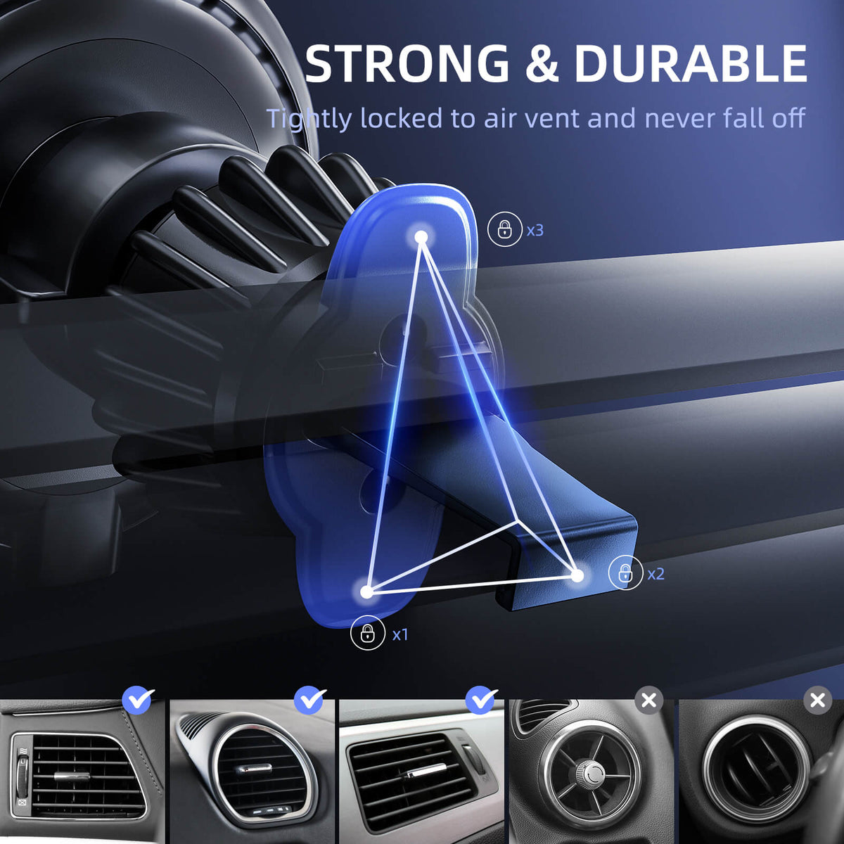 Caricabatterie da auto MagSafe compatibile per iPhone 14/13/12